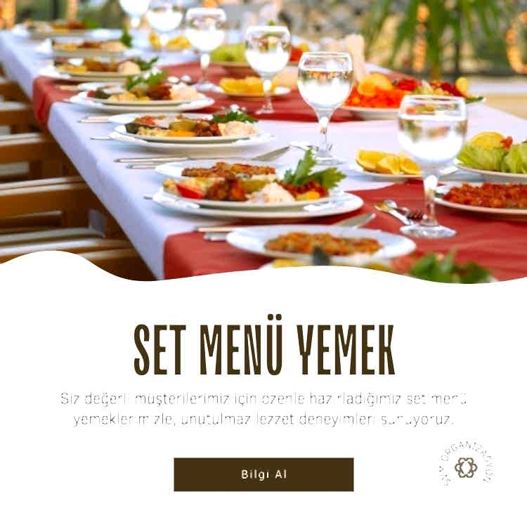 Set Menu Yemek